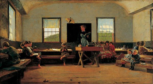The Country School, Winslow Homer